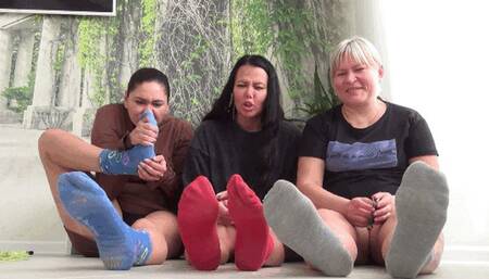 SOCKS DESTRUCTION Lory Victoria and Evelina CD