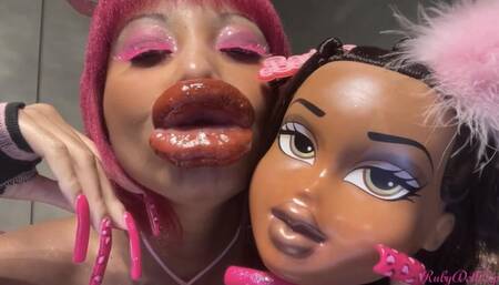 RubyDollLipz's Larger Lips+Doll Head Kisses #39