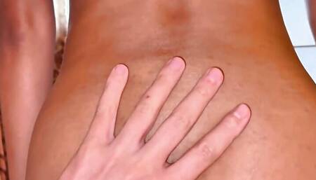 Asian Barbie Doll Helps me Jerk-off