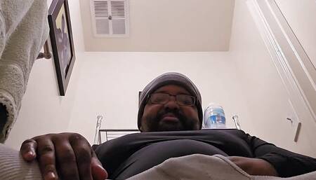 Black Nuts in Bathroom After Work