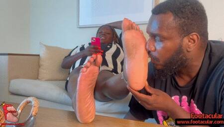 You Better Clean Step Aunt Cocoatoes Feet- Foot Worship