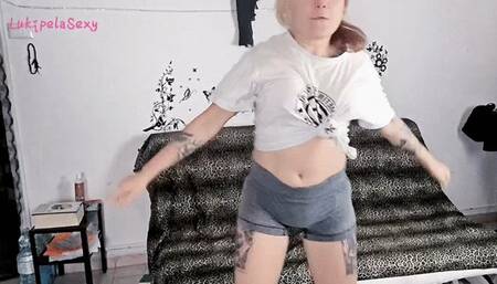 Body Swap with the aspiring Workout girl