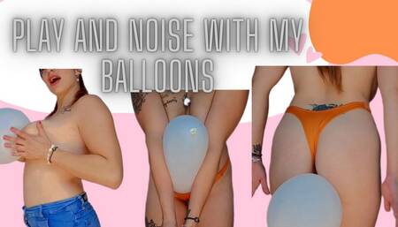 Explosive Balloon Games: Pressure, Bites, and Sensory Pleasur