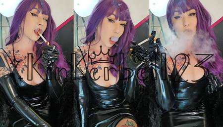 Smoking encouragement with your shiny Goddess - Kinkerbell23