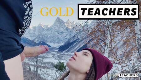 Longtime girlfriend agreed to give BJ on top of a mountain with a breathtaking view