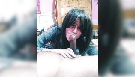 Passionate Sex with Perfect Sucking Leads to Huge Dick Size