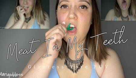 Meat In My Teeth Giantess Vore POV