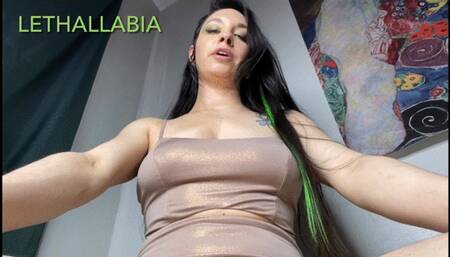 Latin Jewess WONT circumcise you starring Lethallabia