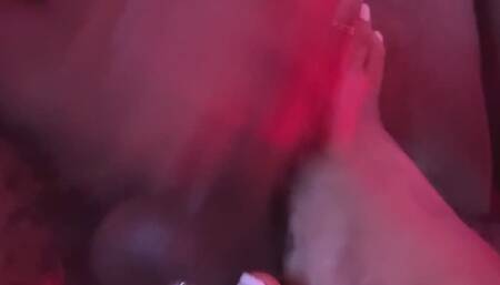 Footboy likes it rough