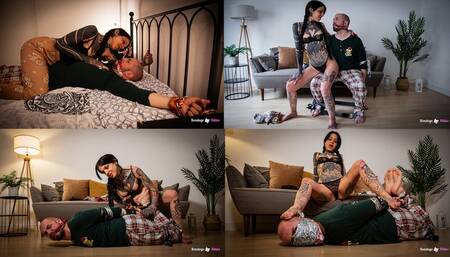 Girlfriend Ties Me Up with Scarves All Day - Spanish (sub:English), MP4, FULLHD 1080