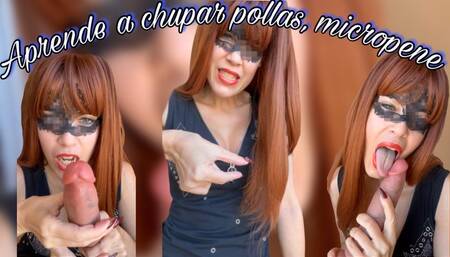 LEARN TO SUCK COCKS, MICROPENIS (joi-talk dirty-verbal humiliation-sph-instructional) Fenix10