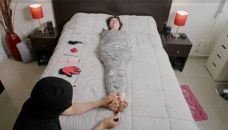 MUMMIFIED & TICKLED PART 1