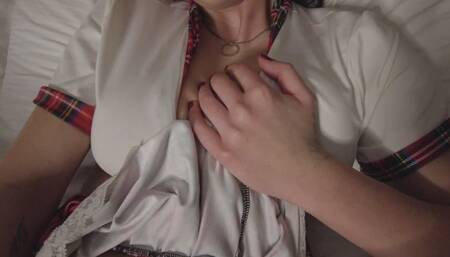 Teenage Girls Pussy Gets Destoryed By Big Dildo