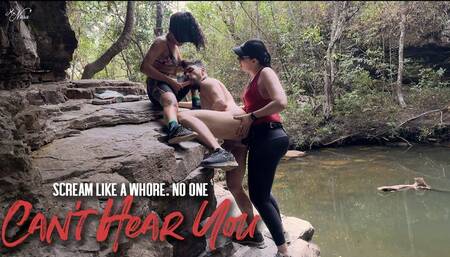 Nara and Duda fucking their slave into the wilds (720 EN-sub)