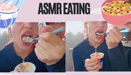 Sensual Sounds of Yogurt and Cereal ASMR Fetish