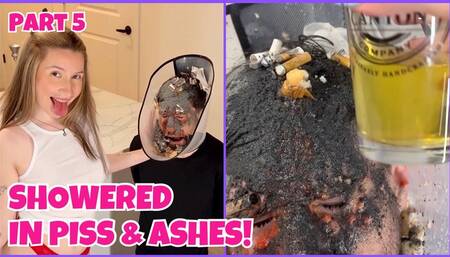 Extreme Trash Slave Training 5 - NASTY Human Ashtray & Piss Humiliation (HD)