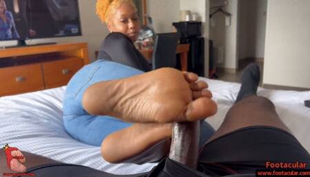 I Fucked My Step Cousin Tfeet Big Feet- Footjob