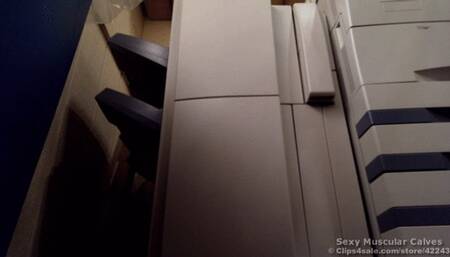 Rearrange The Copy Paper Top Shelf