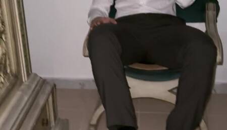 Businessman gets treated like a king