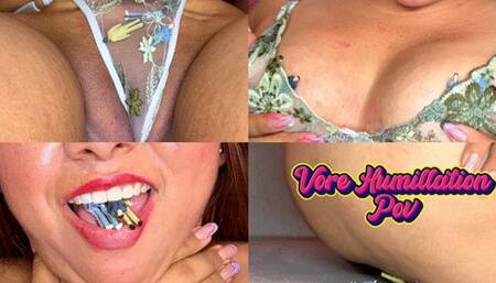 Vore humillation pov - Holly