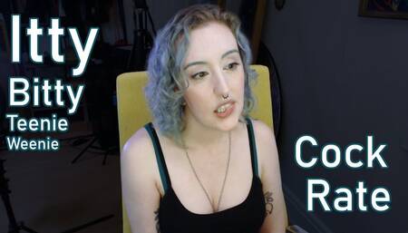 ITTY BITTY TEENIE WEENIE - Femdom POV SPH Cock Rate by Miss Faith Rae with Candid Honesty and Teasing Humiliation - HD 1080p MP4