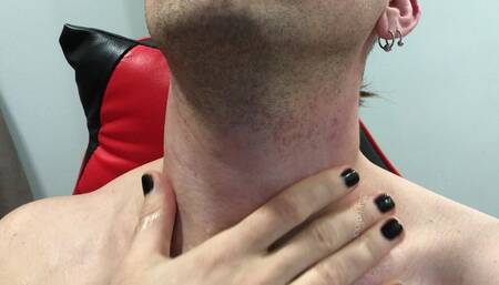 oiled my neck