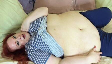 Jerk To My Weight Gain and Fatter Body While I Get Off With You *MP4*