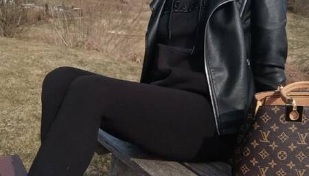 POV - Bubbly smoking girl