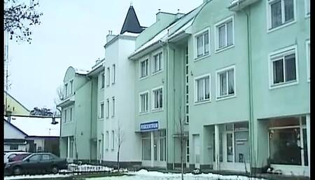 A mature German redhead gets gangbanged on the pool table