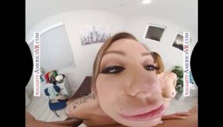 Super sexy coworkers Bridgette B., Karma Rx, and Krissy Lynn fuck the horny intern