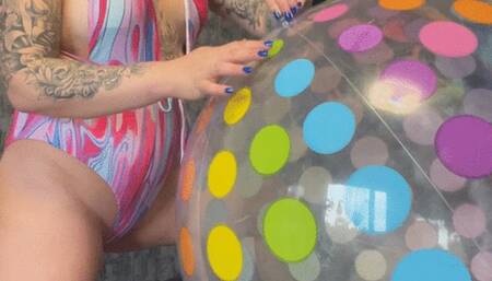 more air in big beachball