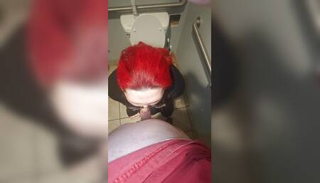 Big Tit Asian Sissy Trap Cum Dump Deepthroat Bred Anal Bareback Doggie Creampie in Public Restroom