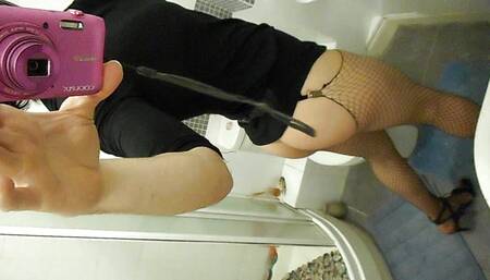 I also like wearing stockings