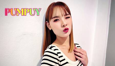PUMPUY - Asian Style Petite Ladyboy Loves Sadistic Hardcore Sex