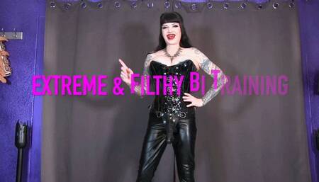 Extreme and Filthy Bi Training by Sinstress