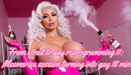 From strait to gay reprogramming 11: Mesmerize session turning into gay 18 min