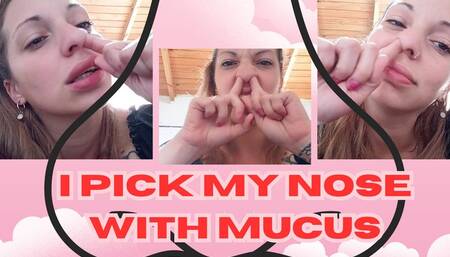 Exploring My Nose – Intense Nose Picking Fetish