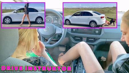 VIKA INSTRUCTOR LENA DRIVING LESSON_REALVIDEO 4K (real video) FULL VIDEO 42 MIN