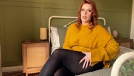 A Little Bit Obsessed With My Legs Clad In Black Nylons