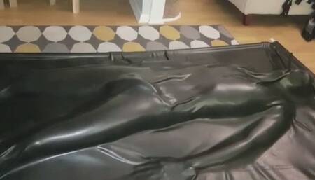 Vac bed for 3 hours and it makes him cum
