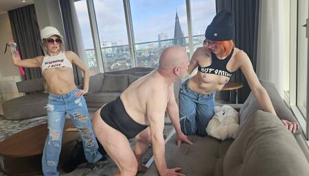 STREET PERVERT GETS TAUGHT A LESSON!