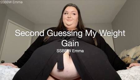 Second Guessing My Weight Gain 720p