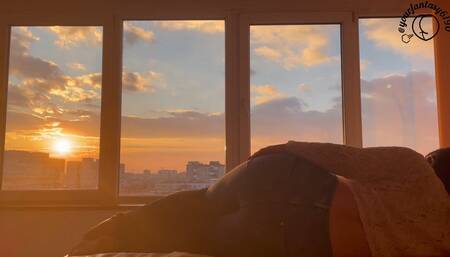 Sunset Side-Farts in Jeans