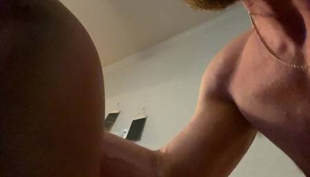 Eating that pussy from the back