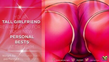 TALL MUSCLE GIRLFRIEND REWARDS YOU WITH A NURSING HANDJOB [audio only][NSFW asmr]