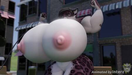 Pump Inflation Muscle Growth Animation