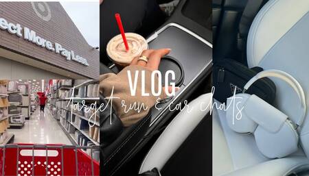 VLOG || target run & car chats