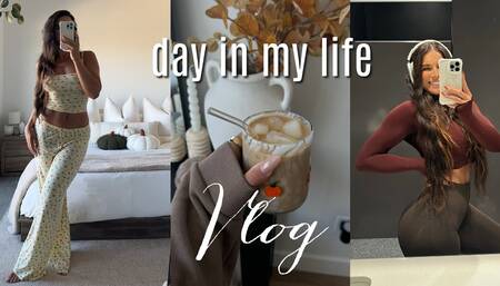 morning routine || leg day workout || fall home decor, aritzia haul