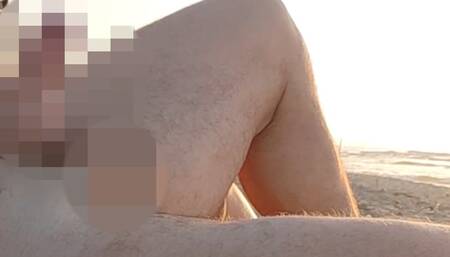 #FLASHING my #COCK in front of my STEPDAUGHTER in a #PUBLIC #BEACH and she makes me #CUMSHOT in front of everyone - REAL #SEX #RISKY