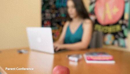 Amiee Cambridge - Horny Teacher has BBC Desires - Parent Conference(1080p)